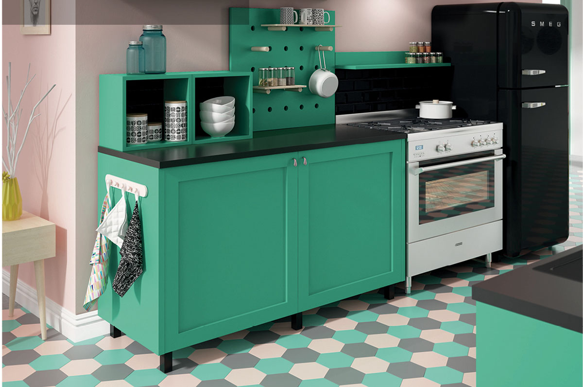 Cocina-Vintage-Rafaella-2 - Davinia - Cocinas y decoración