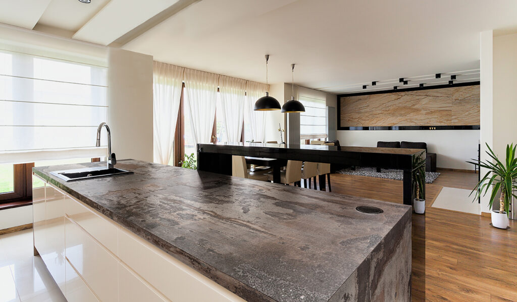 cocina abierta dekton