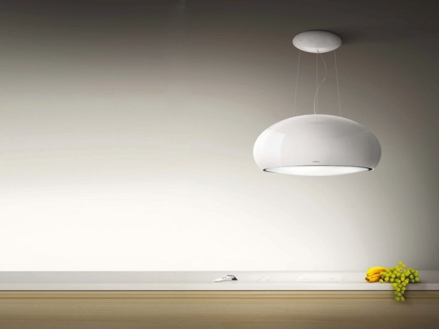 Campana luz LED elica