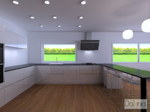 Claves para escoger la iluminación de la cocina - Davinia - Cocinas y