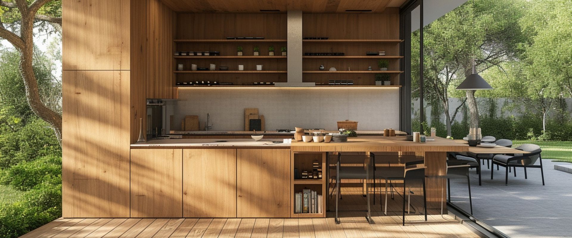 Cocina de exterior