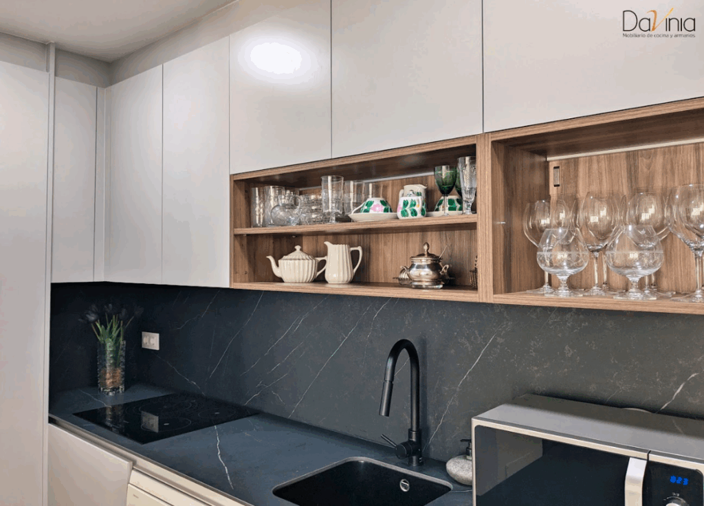 encimera y salpicadero