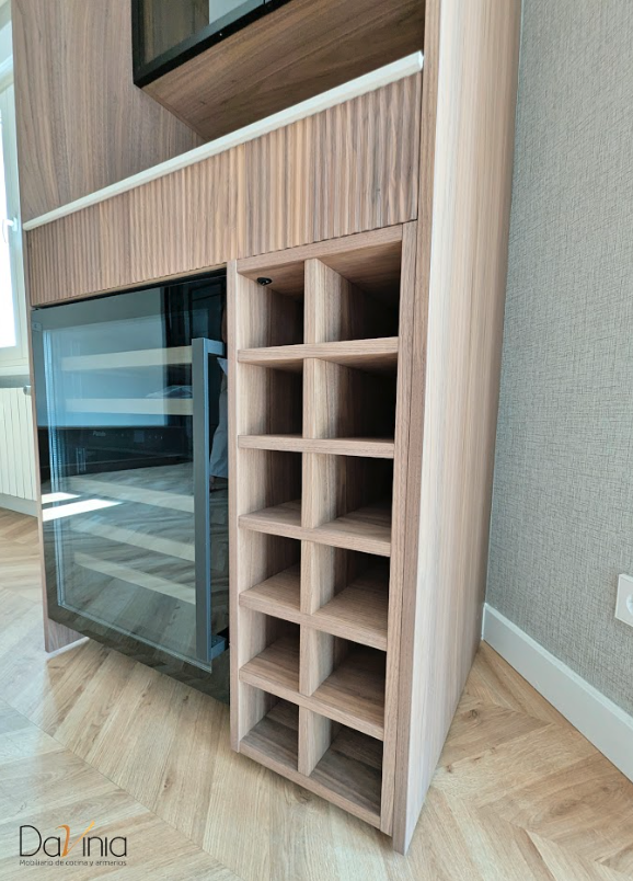 mueble con vinoteca