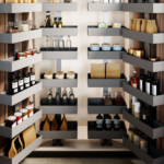 almacenaje oculto en la cocina